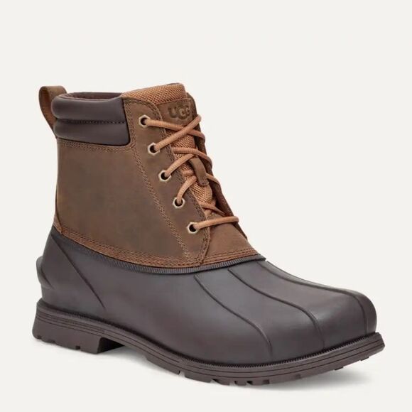 UGG Gatson Mid Brown Waterproof Boots Size 9.5